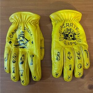Macleod Motor Co Carpe Diem Motorcycle Gloves